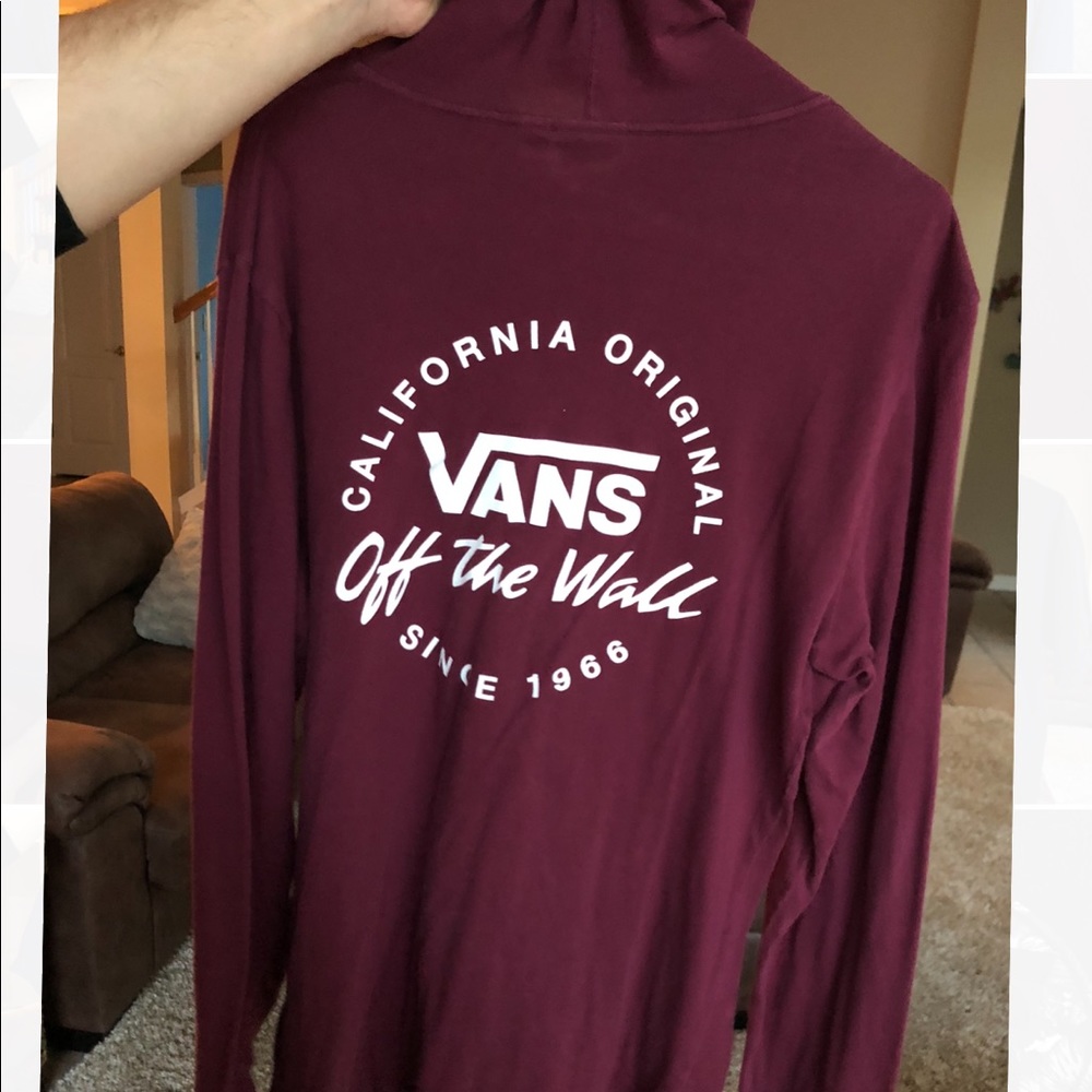 Men’s Vans Logo Hooded T-shirt